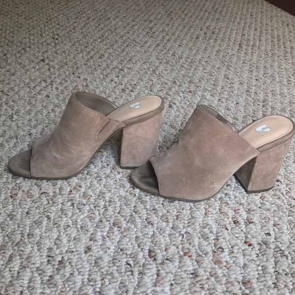 BP. Block Heel Mules Size 5.5 - Picture 3 of 5